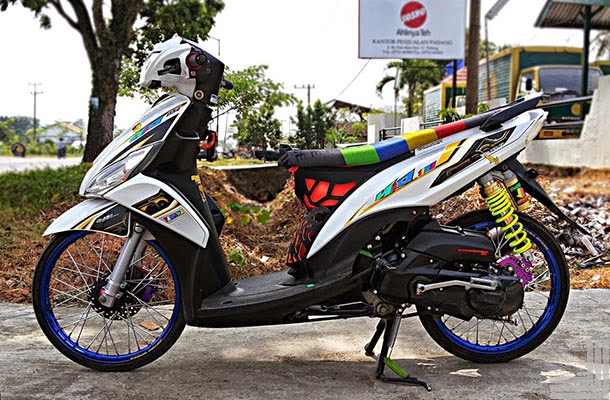 ide modifikasi motor mio j cw 7