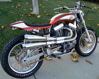 the punisher sportster street tracker 1600 cc by mule motorcycles