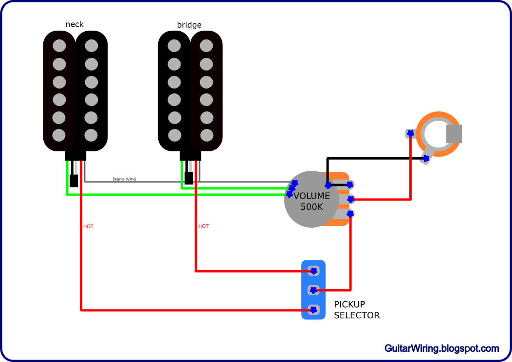 The Guitar Wiring Blog - diagrams and tips: Simple Wiring in the Music Man Axis Style
