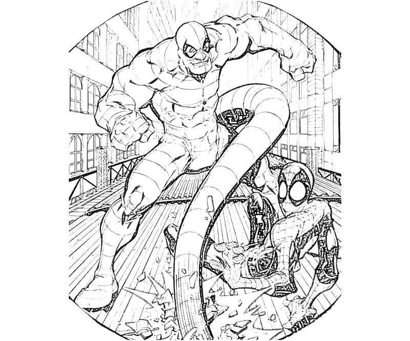 printable-the-amazing-spider-man-scorpion-sketch_coloring-pages