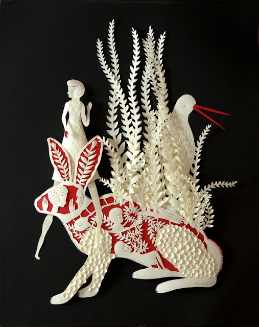 Elsa Mora creative papercuts