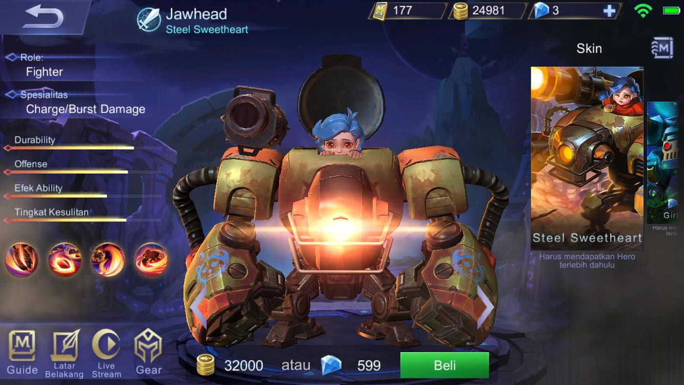 Guide Build Gear Tutorials How To Play Jawhead The Painful Strongest Best In Mobile Legends Moba Games