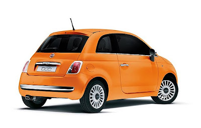Fiat 500 Arancia : a special series for Japan - Orange Fiat 500