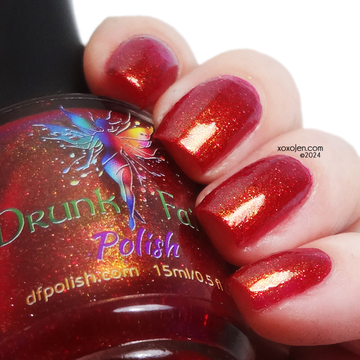 xoxoJen's swatch of Drunk Fairy: Crimson Claus