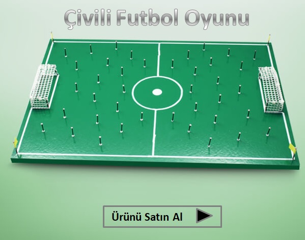 çivili futbol sahası parmak oyunu