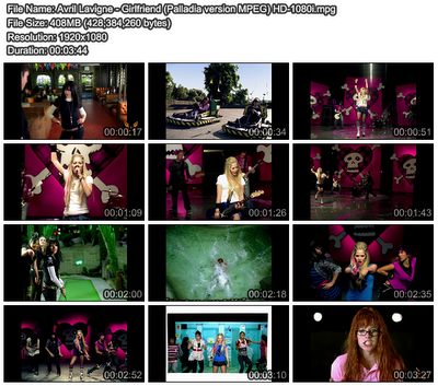 girlfriend avril lavigne music video. Song name: girlfriend