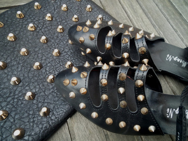 Sammi Jackson - Gold Studded Accessories