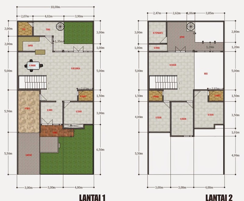 Gaya Terbaru Desain Rumah Minimalis Modern 10 X 20, Rumah Minimalis