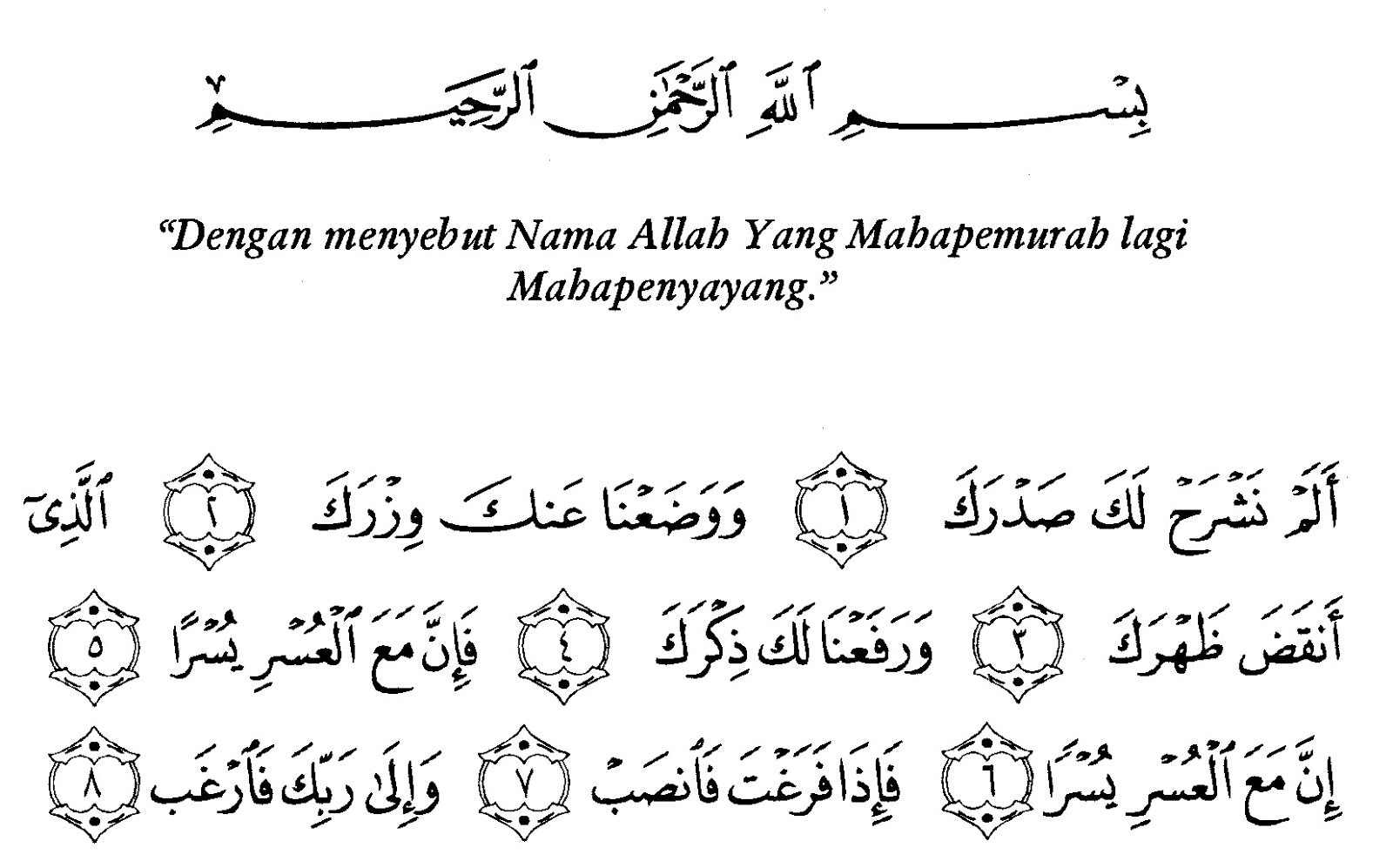 Jumlah Huruf Dlm Surat Al Fatihah