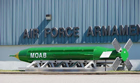 ogivas nucleares tácticas e bombas convencionais MOAB