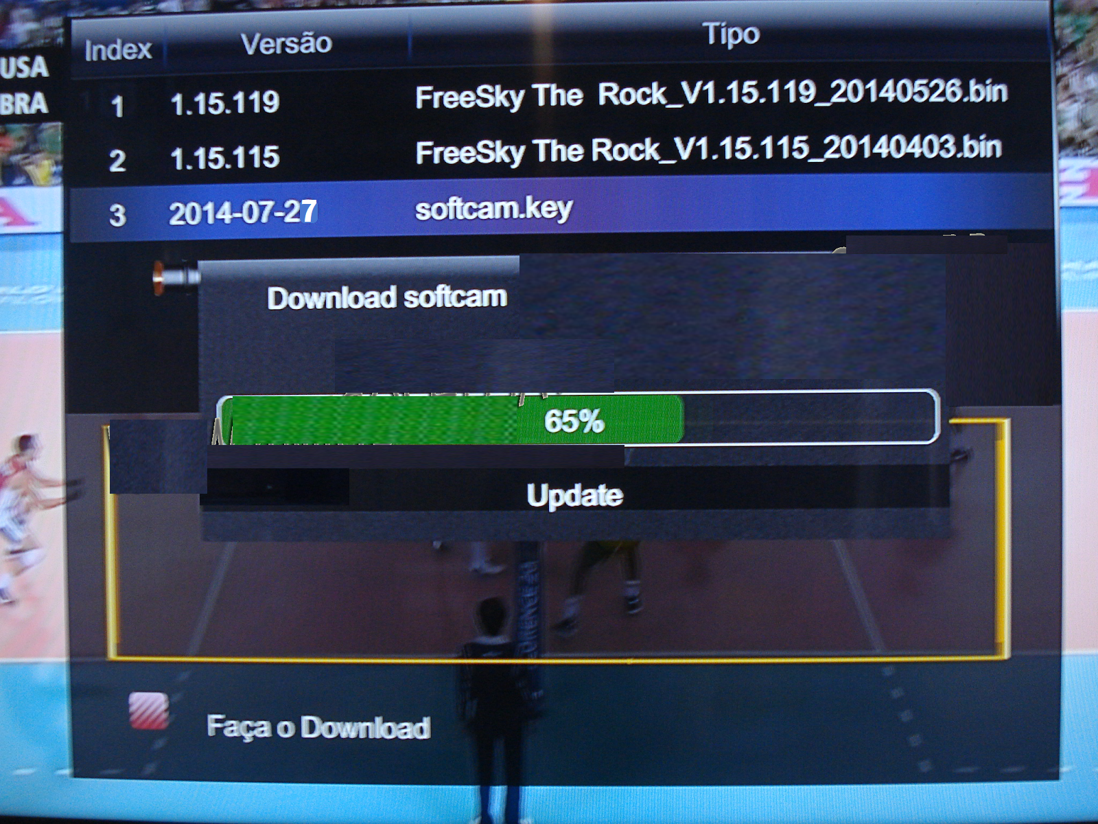 Tutorial de configuração do freesky the rock imagem 3