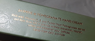 HARNN Hand Cream in Jasmine & Pomegranate Claims