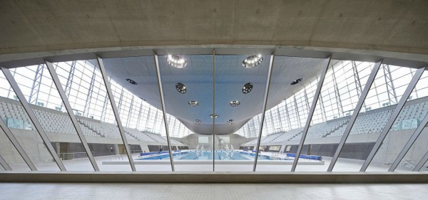 LONDON AQUATIC CENTRE By ZAHA HADID