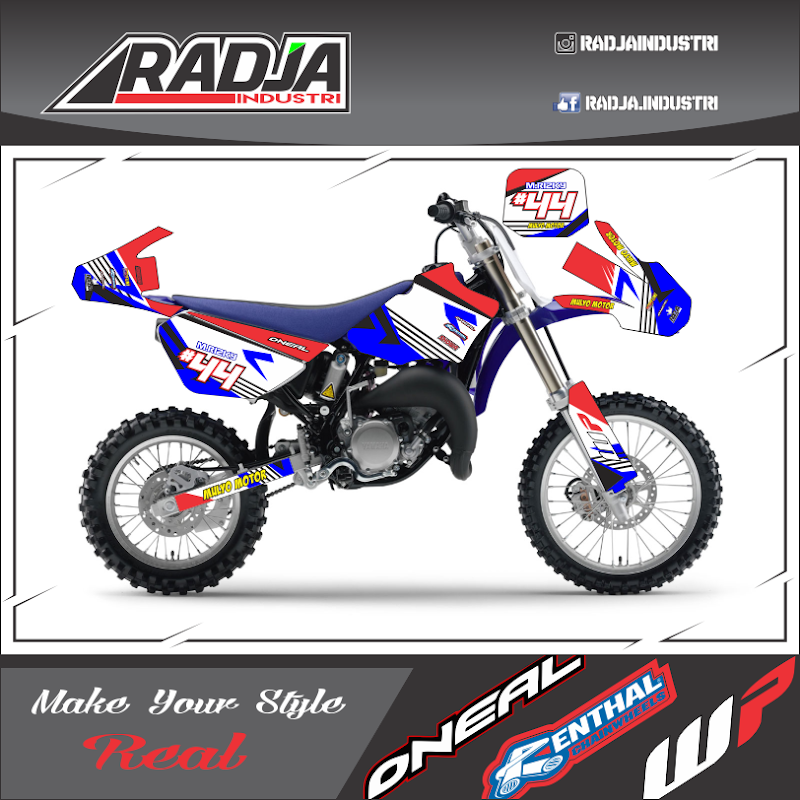 43+ Desain Stiker Yz 85