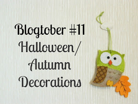 Blogtober: Halloween Decorations