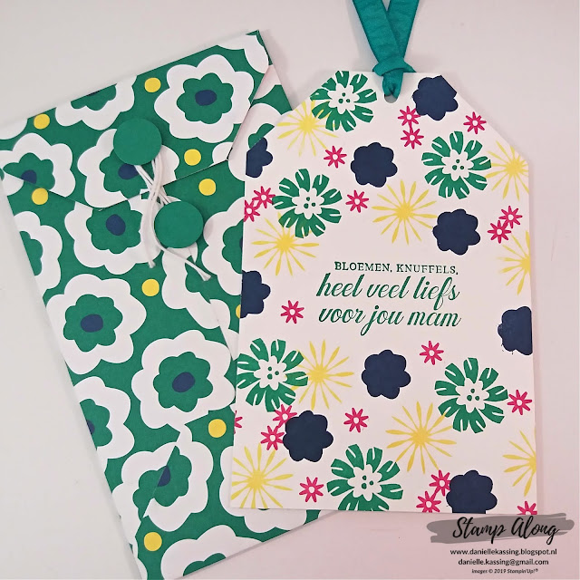 Stampin' Up! Bloom by Bloom, Happiness Blooms DSP