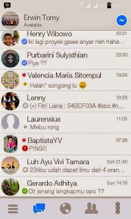 BBM Mod Facessenger 2.8.0.21 (Facebook Theme)