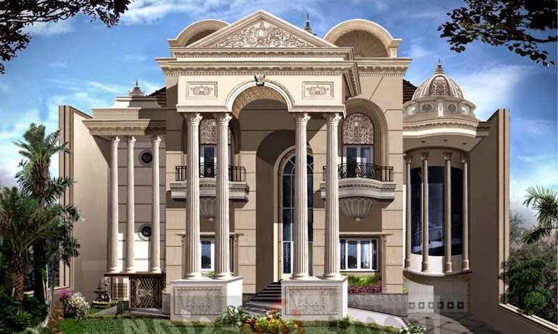 Inspirasi Baru Desain Rumah Eropa Klasik