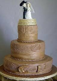Western Wedding Cake Pictures