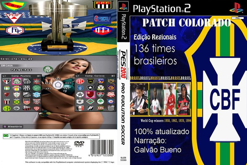 Meu PS2 Nostalgia: PES 2011 Clausura + Copa América 2011 DVD ISO PS2