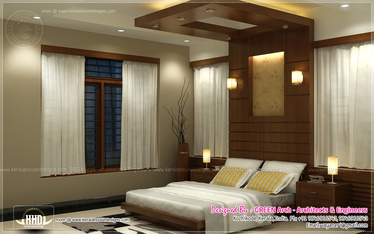 Beautiful home interior designs by Green arch, Kerala 