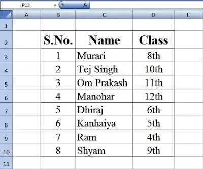 Transpose Function in Excel 2021