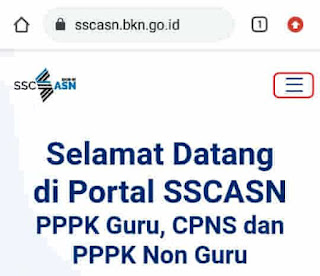 cek jadwal ujian cpns dan pppk di web