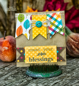 SRM Stickers Blog - Give Thanks by Corri - #thanksgiving #thanks #card #bag #gift