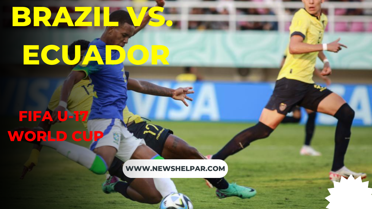 Brazil vs. Ecuador in the FIFA U-17 World Cup Brazil vs. Ecuador in the FIFA U-17 World Cup