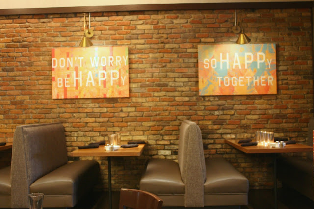 Interior dining room at The Happ Inn in Northfield, IL