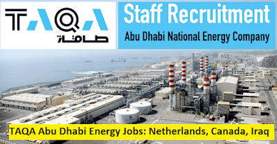 TAQA Abu Dhabi Energy Jobs: Netherlands, Canada, Iraq