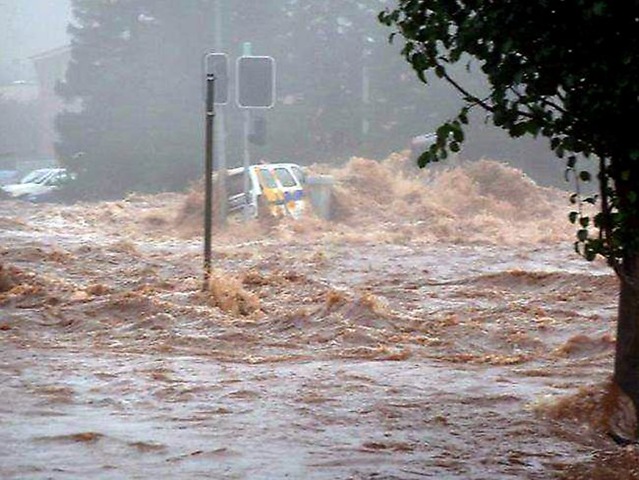 Map Of Floods In Queensland. freak of flood queensland