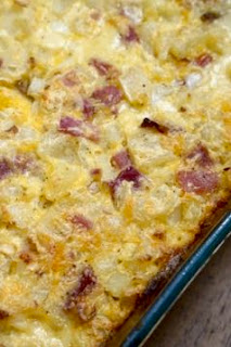 Cheesy Potatoes with Ham: Savory Sweet and Satisfying