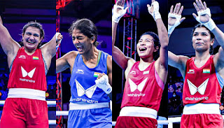 India got four gold medals in the World Women's Boxing Championship