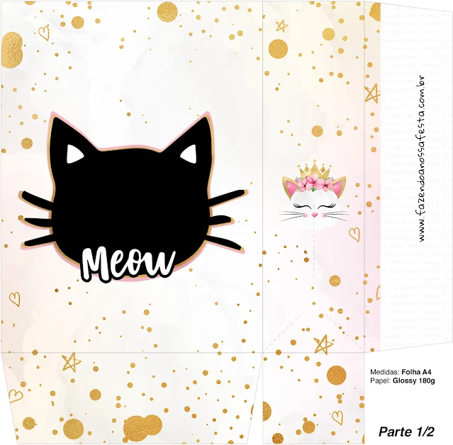 Cat Princes: Free Printable Boxes.