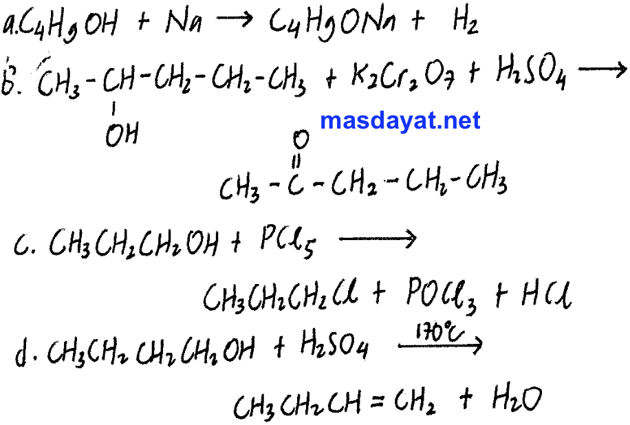 Бутанол + cr2o3. Пентанол 1 h2so4 180 x1 н. С каким веществом не реагирует пентанол. Бутанол 1 h2so4
