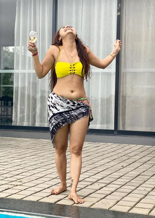 Devoleena Bhattacharjee bikini hot photos