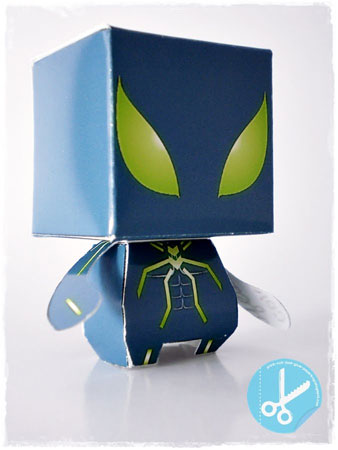 Spider Man Paper Toy Stealth Suit