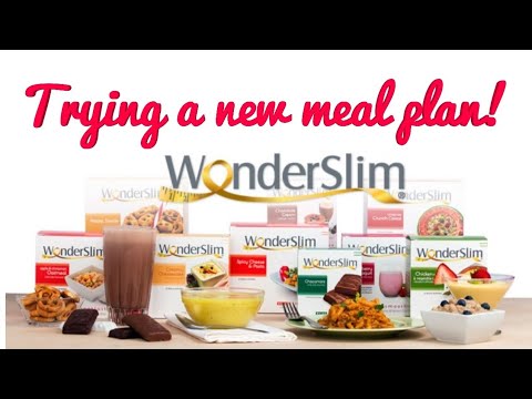 Wonderslim success / My resulting Diet Plan