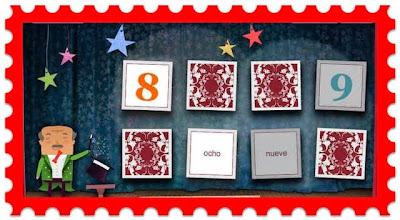 http://www.bbc.co.uk/schools/primarylanguages/spanish/numbers/games/magic_cards_numbers1_10/popup/