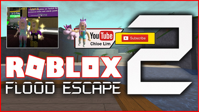 Roblox Flood Escape 2 Gameplay - first time playing the game with a Pro CassYT Gymnastics and Dances