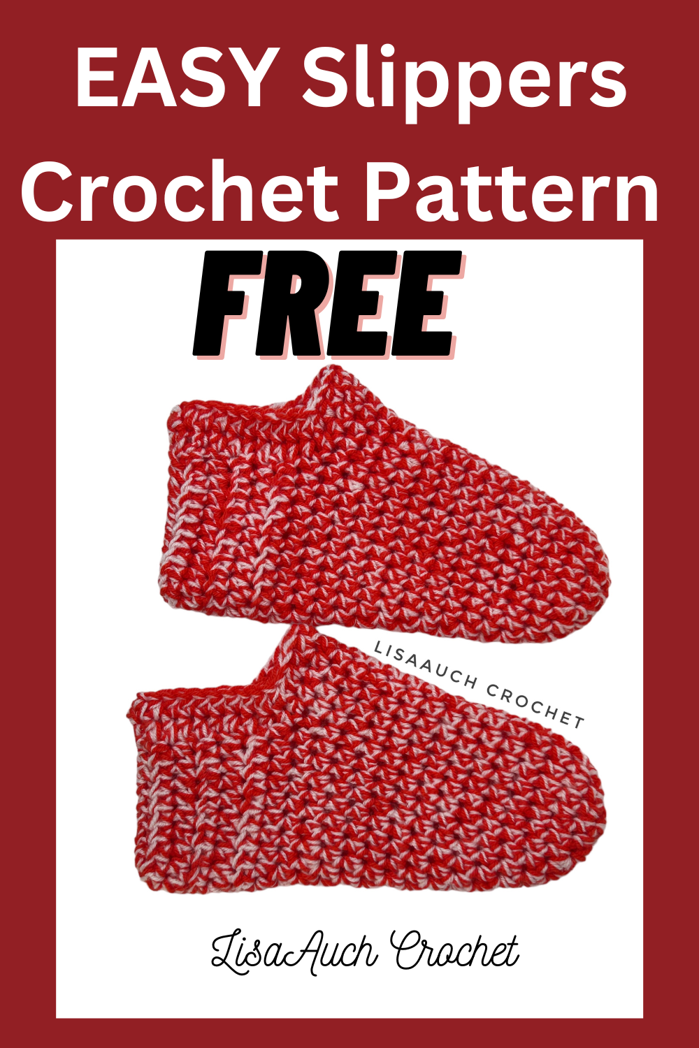 Crochet Slippers Pattern EASY FAST and FREE Crochet Patterns