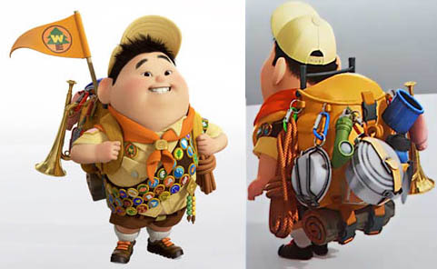 Up Character Russell