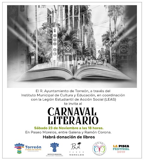 NOTICIAS Carnaval literario: donación de libros, performance teatral y cultura urbana | Redacción Bitácora de vuelos