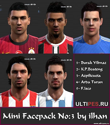 Mini Facepack by Ilhan No.3 PES 2013