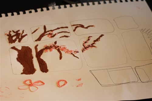 Then it was time to sketch out how this was all going to come together