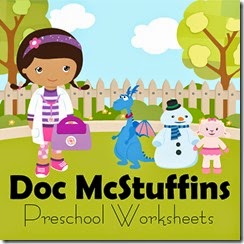 FREE Doc McStuffins Printables  (Preschool - 2nd Grade) #disneykids #disneyjunior #preschool #kindergarten 