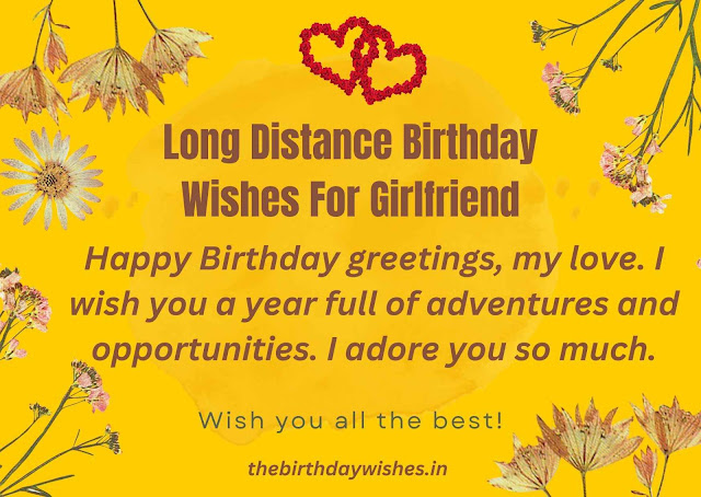Long distance birthday wishes for girlfriend-Long distance birthday wishes for lover