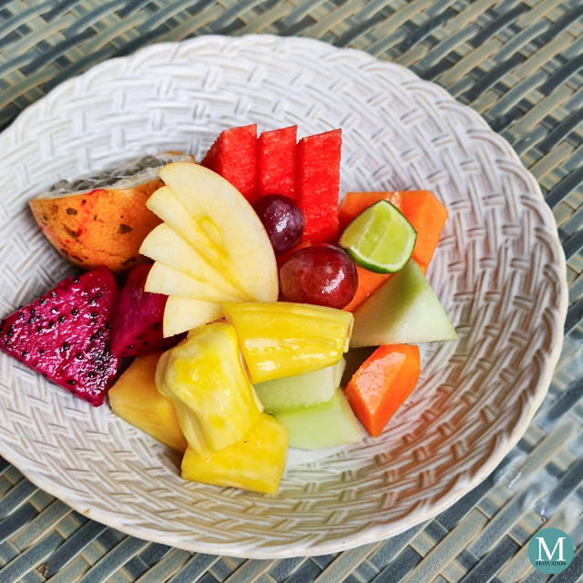 Seasonal Fruit Plate at Andaz Bali