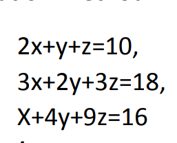 Gauss Elimination C programming